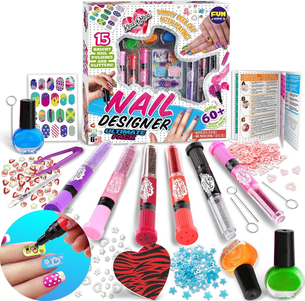 kit de uñas para niñas funkidz